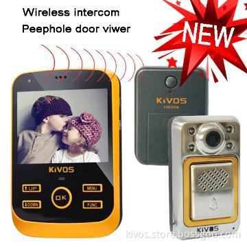 Wireless Video Door Phone Peephole Viewer From Hongji